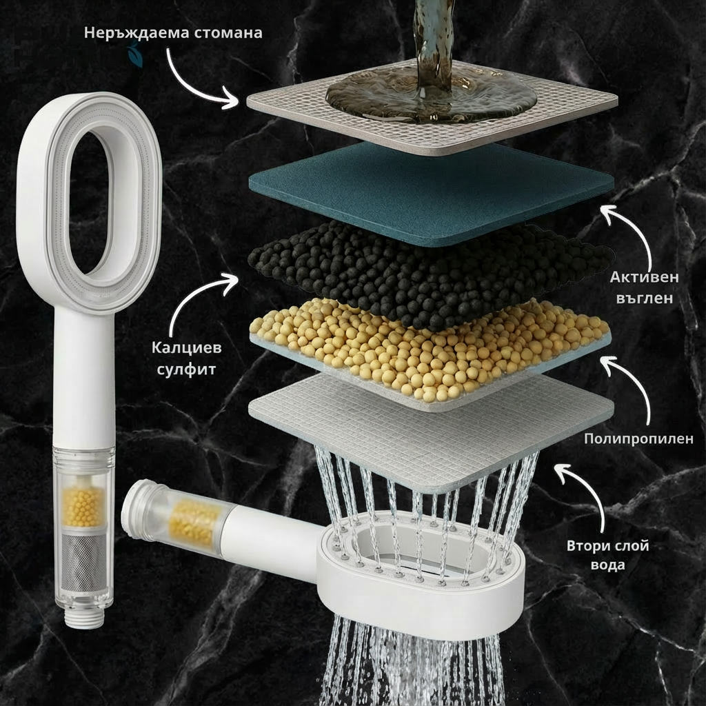 PureHome™ - Филтрираща система за душ